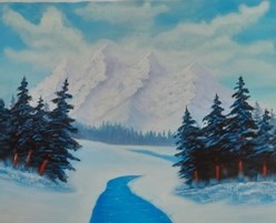 Painting by Nathan